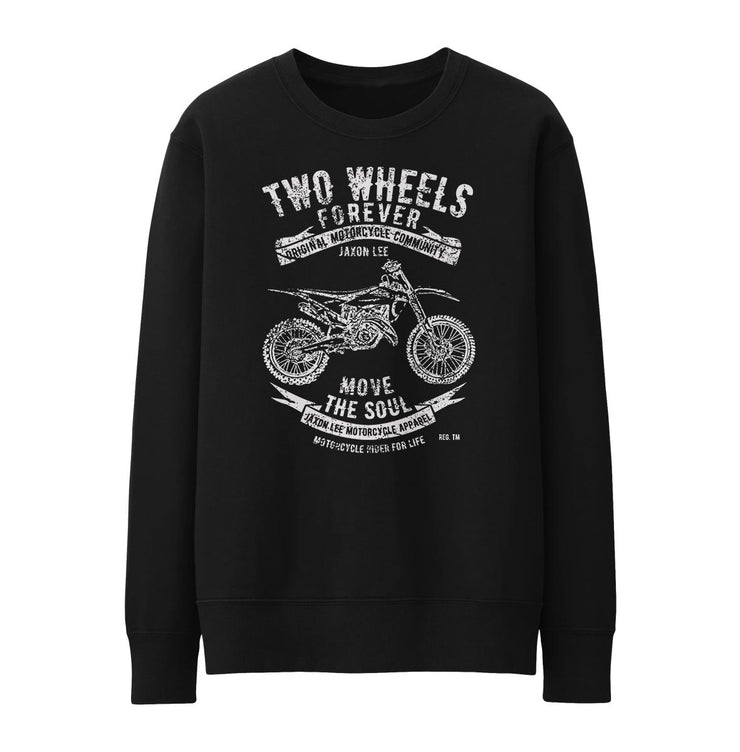 JL Soul Illustration For A Husqvarna TC 125 Motorbike Fan Jumper