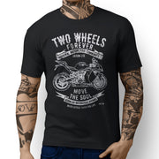 JL Soul illustration for a KTM 1190 RC8 R Motorbike fan T-shirt