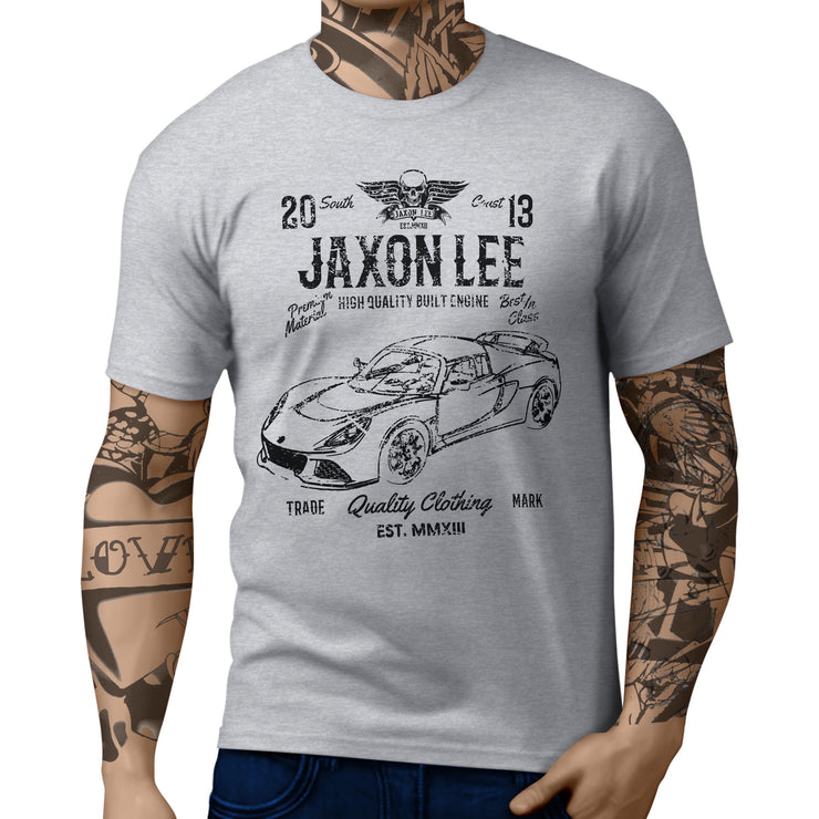 JL Soul Illustration For A Lotus Exige Motorcar Fan T-shirt