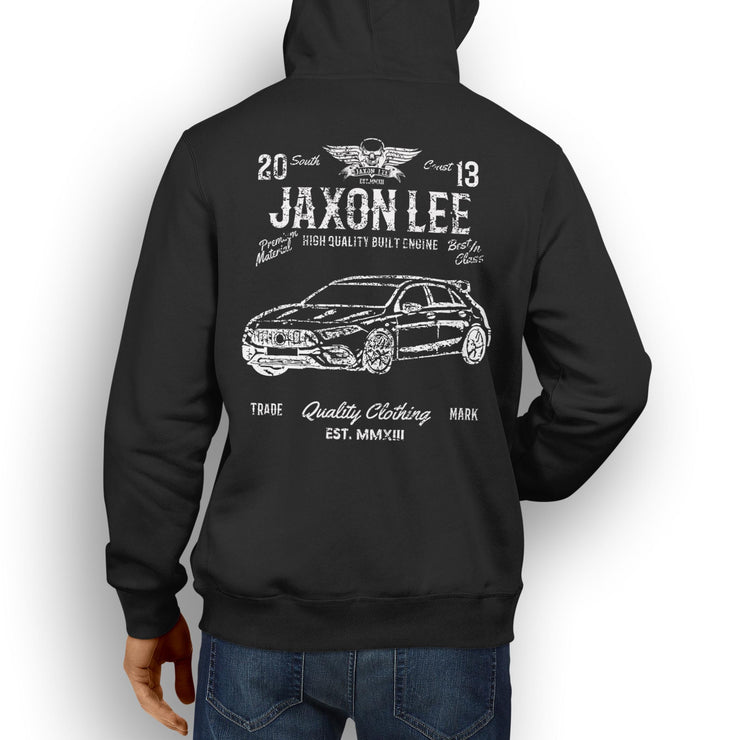 JL Soul Illustration For A Mercedes Benz AMG A45 S Motorcar Fan Hoodie