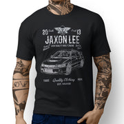 JL Soul Illustration For A Mitsubishi Evo IX Motorcar Fan T-shirt