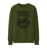 JL Soul Illustration For A Moto Guzzi V85 TT Motorbike Fan Jumper