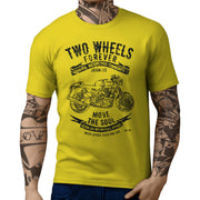 JL Soul Illustration For A Norton Commando 961 Sport Motorbike Fan T-shirt