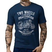 JL Soul Illustration For A Norton Commando 961 Sport Motorbike Fan T-shirt