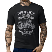 JL Soul Illustration For A Norton Commando 961 Sport Motorbike Fan T-shirt