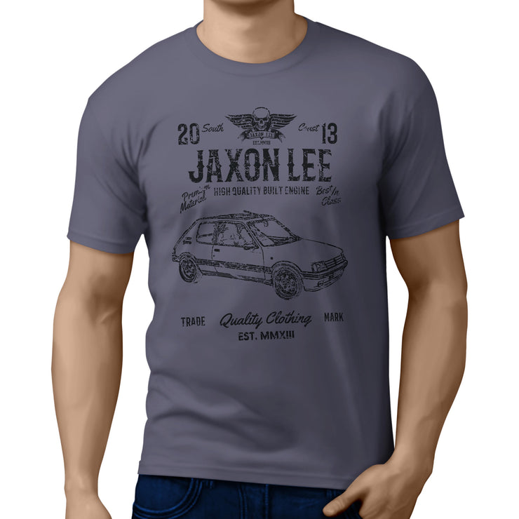 JL Soul Illustration For A Peugeot 205 GTI 1.9 Fan T-shirt