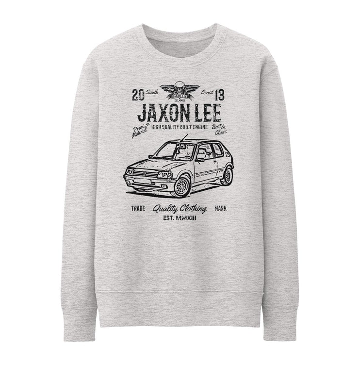 JL Soul Illustration For A Peugeot 205 GTI Motorcar Fan Jumper