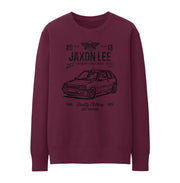 JL Soul Illustration For A Peugeot 205 GTI Motorcar Fan Jumper