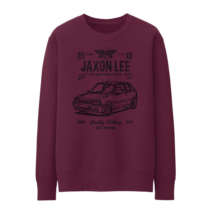 JL Soul Illustration For A Peugeot 205 GTI Motorcar Fan Jumper