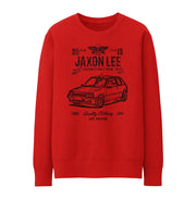 JL Soul Illustration For A Peugeot 205 GTI Motorcar Fan Jumper