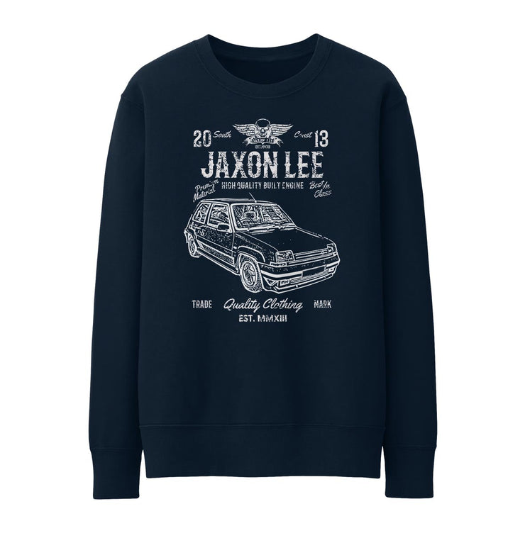JL Soul Illustration For A Renault 5 GT Turbo Motorcar Fan Jumper