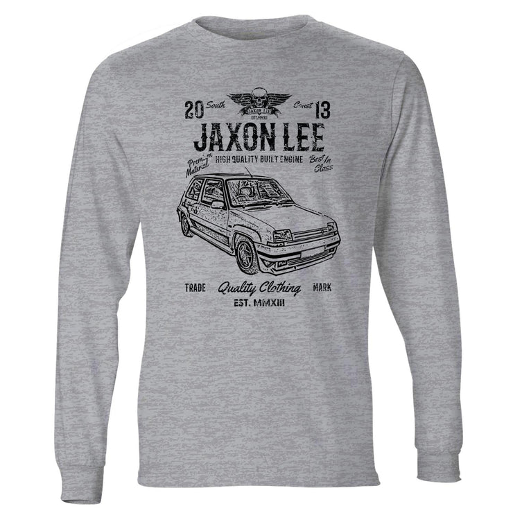 JL Soul Illustration For A Renault 5 GT Turbo Motorcar Fan LS-Tshirt