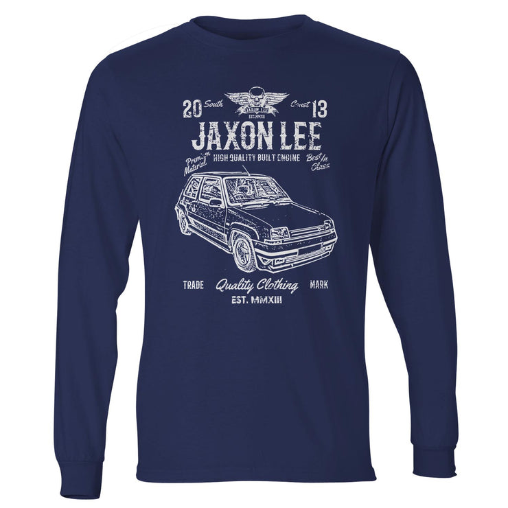 JL Soul Illustration For A Renault 5 GT Turbo Motorcar Fan LS-Tshirt