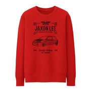 JL Soul Illustration For A Renault Megane R26.R Motorcar Fan Jumper