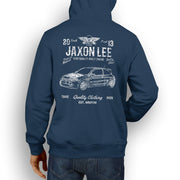 JL Soul Illustration For A Renault Megane R26.R Motorcar Fan Hoodie