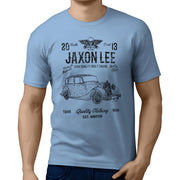 JL Soul Illustration For A Triumph Renown 1952 Motorcar Fan T-shirt