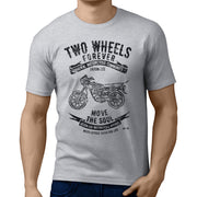 JL Soul Illustration For A Skygo Wizard 125 Motorbike Fan T-shirt