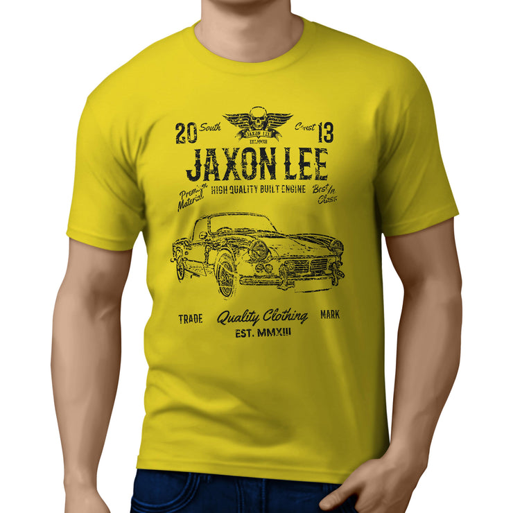 JL Soul Illustration For A Triumph Spitfire Mk2 1965 Motorcar Fan T-shirt