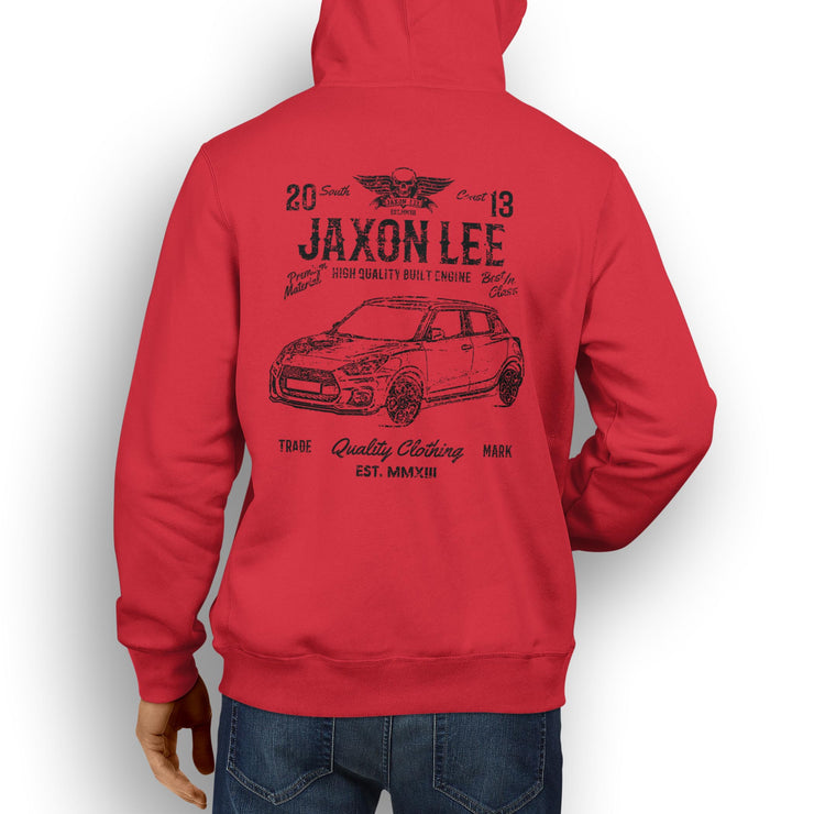 JL Soul Illustration For A Suzuki Swift Sport Motorcar Fan Hoodie