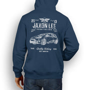 JL Soul Illustration For A Toyota Yaris GRMN Motorcar Fan Hoodie