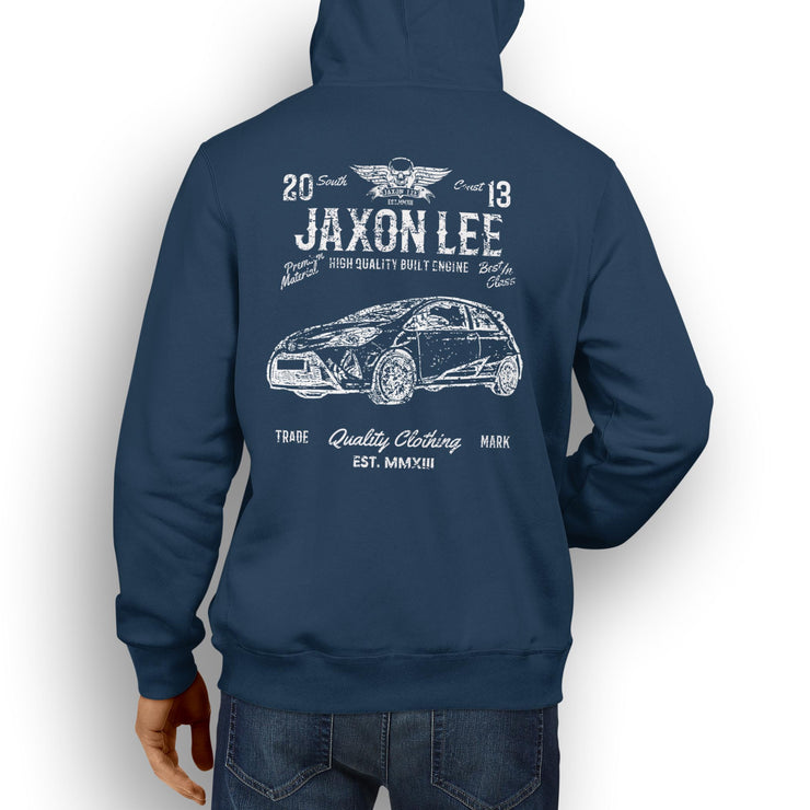 JL Soul Illustration For A Toyota Yaris GRMN Motorcar Fan Hoodie