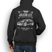 JL Soul Illustration For A Toyota Yaris GRMN Motorcar Fan Hoodie