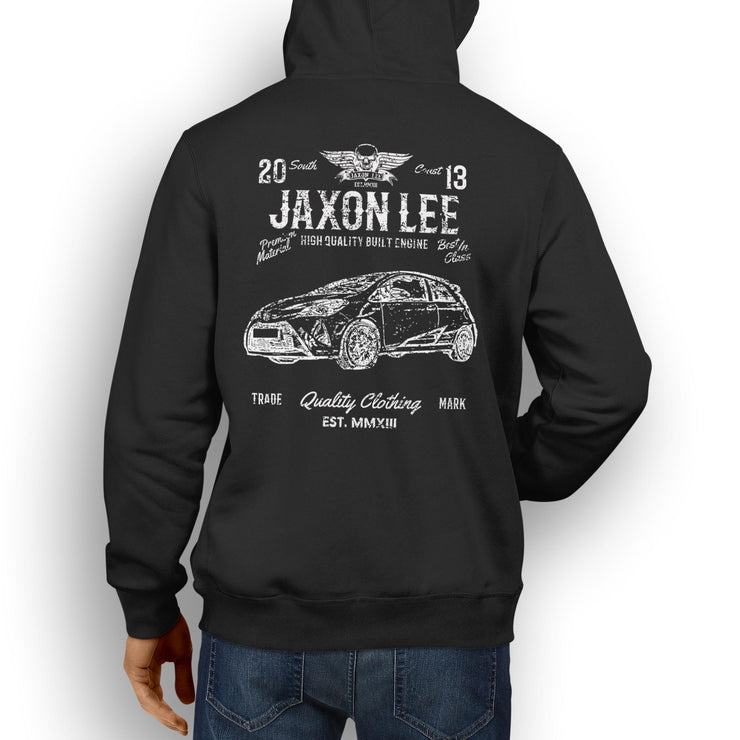 JL Soul Illustration For A Toyota Yaris GRMN Motorcar Fan Hoodie