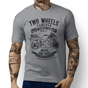 JL Soul Art Tee aimed at fans of Triumph Daytona 650 Motorbike - Jaxon lee