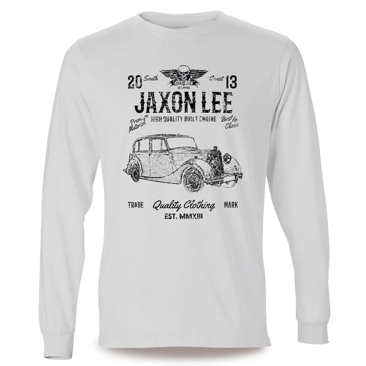 JL Soul Illustration For A Triumph Renown 1952 Motorcar Fan LS-Tshirt