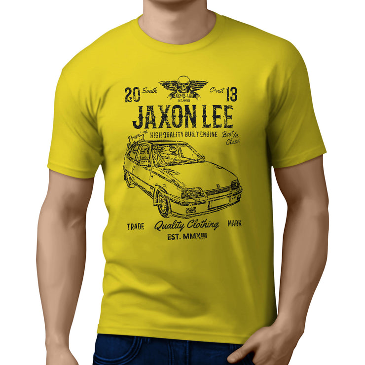 JL Soul Illustration For A Vauxhall Astra MK2 GTE Fan T-shirt