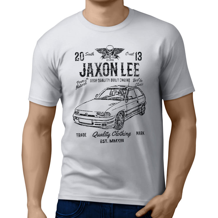 JL Soul Illustration For A Vauxhall Astra MK3 GSI Fan T-shirt