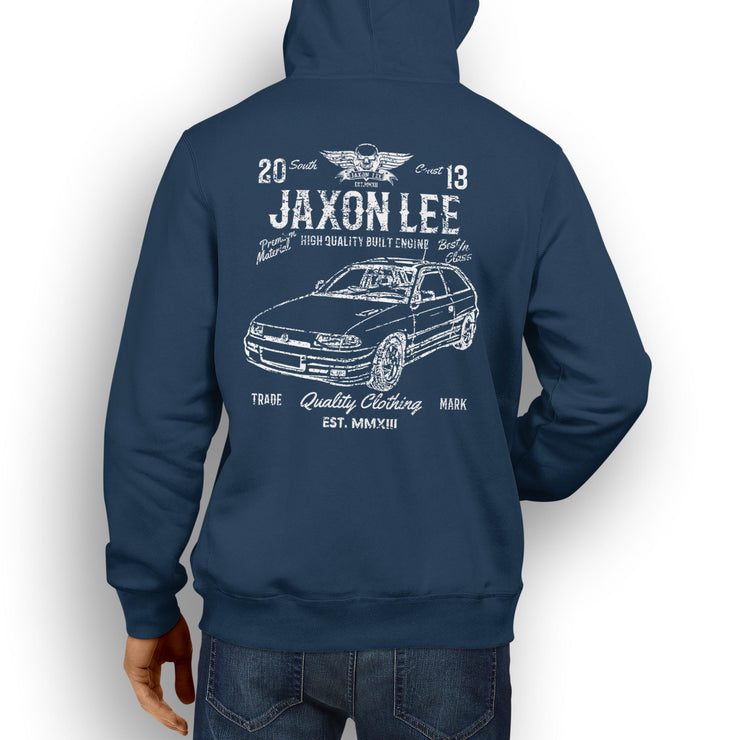 JL Soul Illustration For A Vauxhall Astra MK3 GSI Motorcar Fan Hoodie