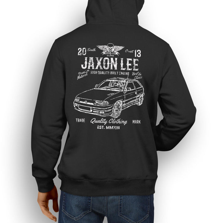 JL Soul Illustration For A Vauxhall Astra MK3 GSI Motorcar Fan Hoodie