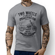 JL Soul Illustration For A Victory Highball Motorbike Fan T-shirt