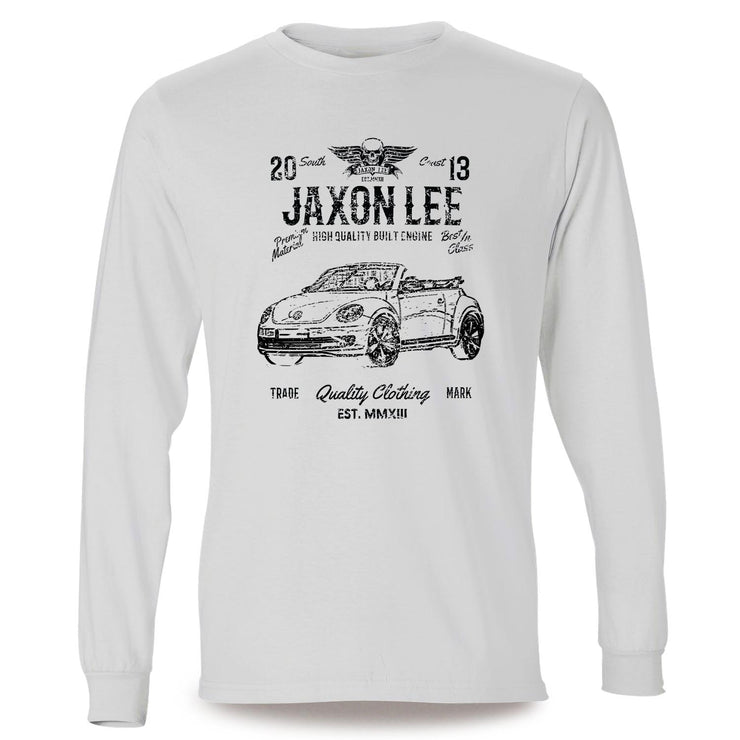 JL Soul illustration for a Volkswagen Beetle Cabriolet Motorcar fan LS-Tshirt