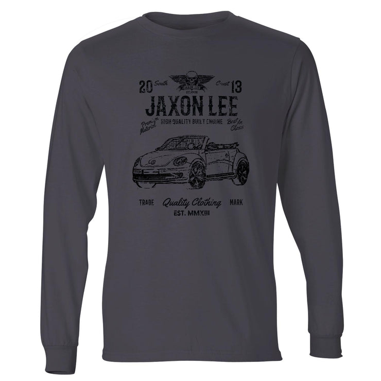 JL Soul illustration for a Volkswagen Beetle Cabriolet Motorcar fan LS-Tshirt
