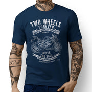 JL Soul Illustration For A Yamaha YZF-R1 2017 Motorbike Fan T-shirt