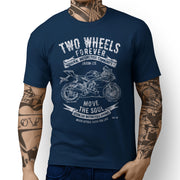 JL* Soul Illustration For A Yamaha YZF-R6 2017 Motorbike Fan T-shirt
