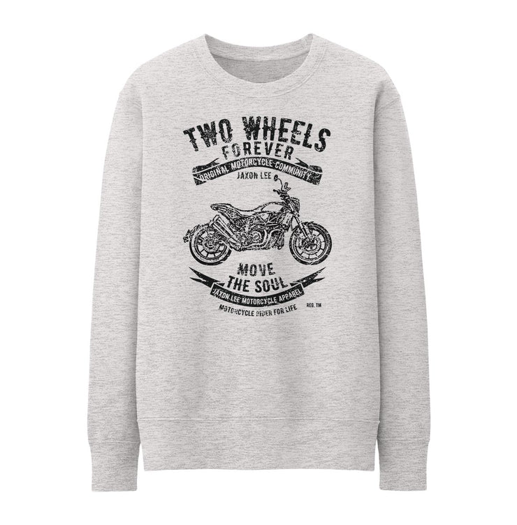 JL Soul Illustration For A Indian FTR 1200 Motorbike Fan Jumper