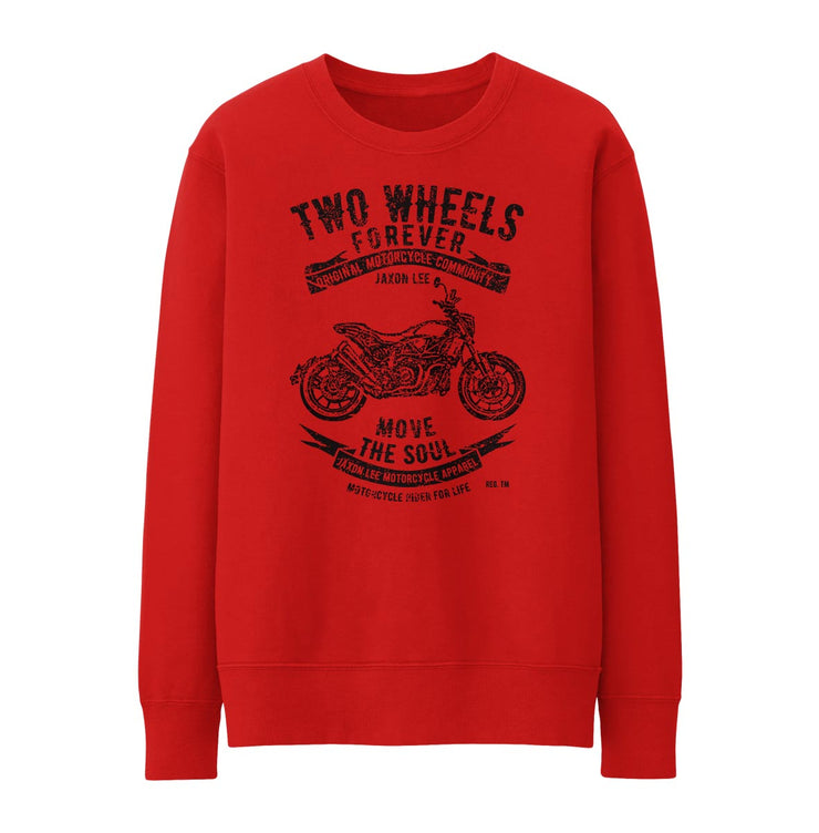 JL Soul Illustration For A Indian FTR 1200 Motorbike Fan Jumper