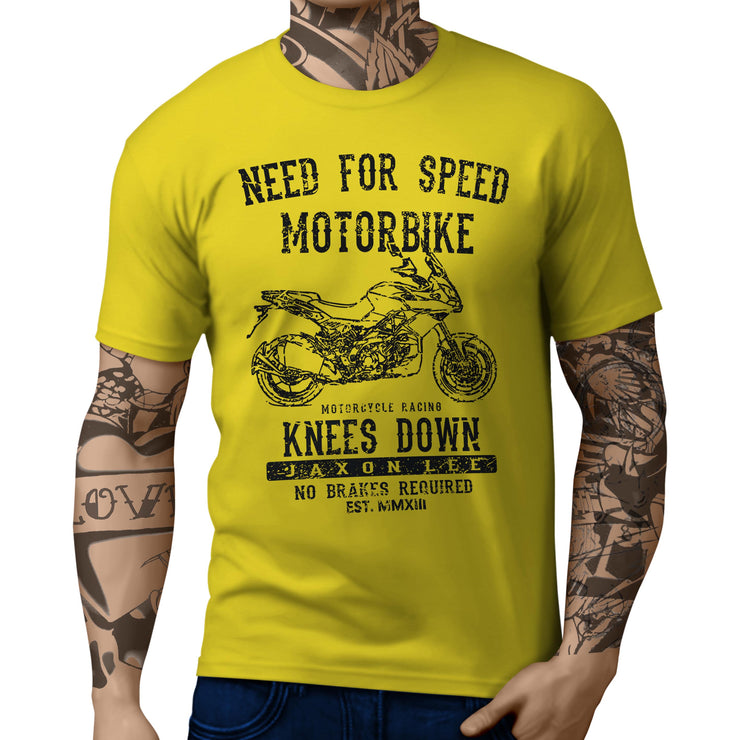 JL Speed Illustration for a Aprilia Caponord 1200 Motorbike fan T-shirt