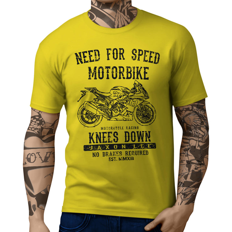 JL Speed Illustration for a Aprilia RSV4 RF 2017 Motorbike fan T-shirt