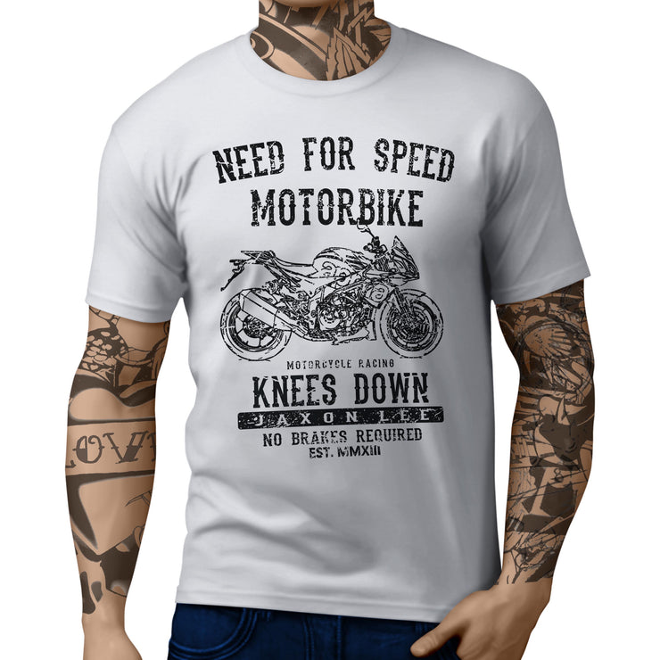 JL Speed Illustration for a Aprilia Tuono V4 1100 Factory Motorbike fan T-shirt