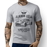 JL Speed Illustration For A Aston Martin Vanquish Motorcar Fan T-shirt