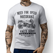 JL Speed Illustration For A BMW HP2 Sport Motorbike Fan T-shirt