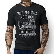 JL Speed Illustration For A BMW R1200RT 2017 Motorbike Fan T-shirt