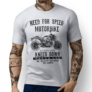 JL Speed Illustration For A BMW RNineT 2017 Motorbike Fan T-shirt