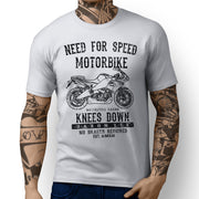 JL Speed Illustration For A Buell 1125R 2010 Motorbike Fan T-shirt