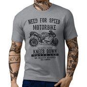 JL Speed Illustration For A Ducati 1198R Corse Special Edition Motorbike Fan T-s