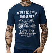 JL Speed Illustration For A Ducati 1199 Panigale Motorbike Fan T-shirt